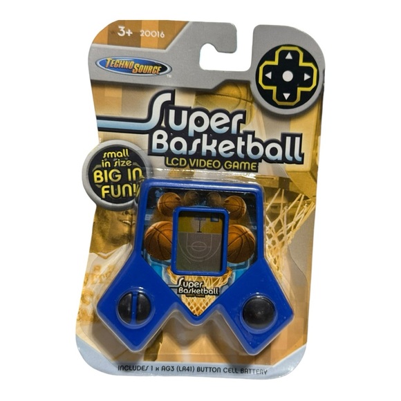 Vintage Super Basketball LCD Game by Techno Source Pocket Size - Picture 3 of 11
